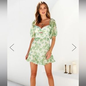 Hello Molly Drinking Games Dress Green - Size 4